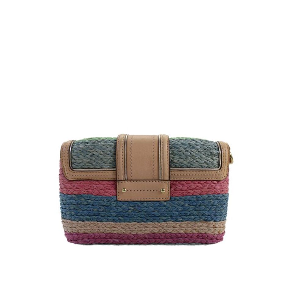 Coach Womens Hamptons Limited Edition Straw Wristlet … - Gem